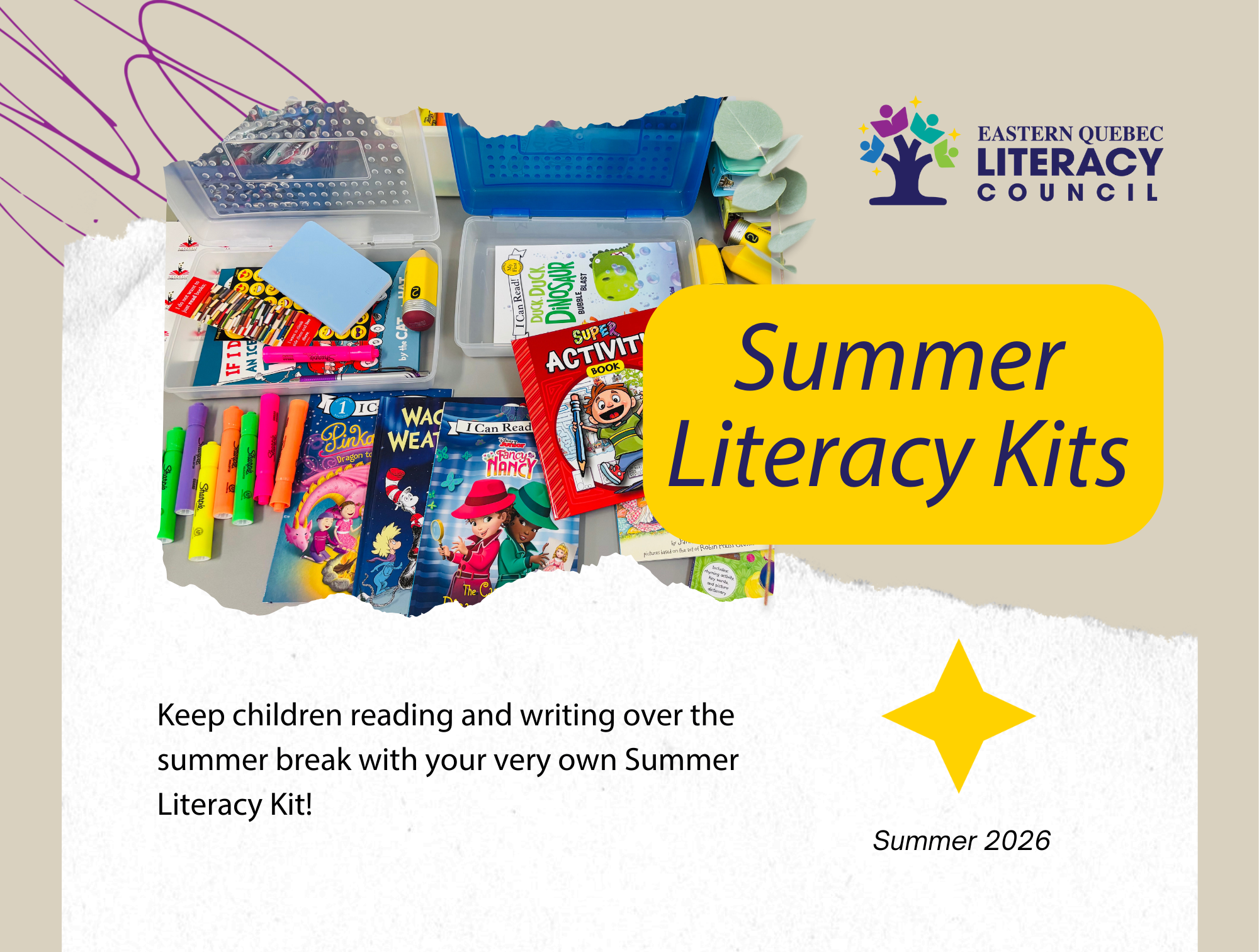 Summer Literacy Kits